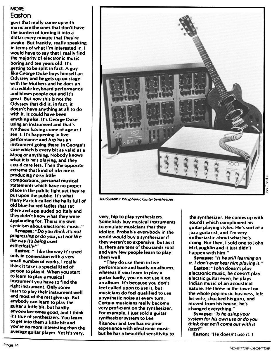 Bob Easton 360 Systems