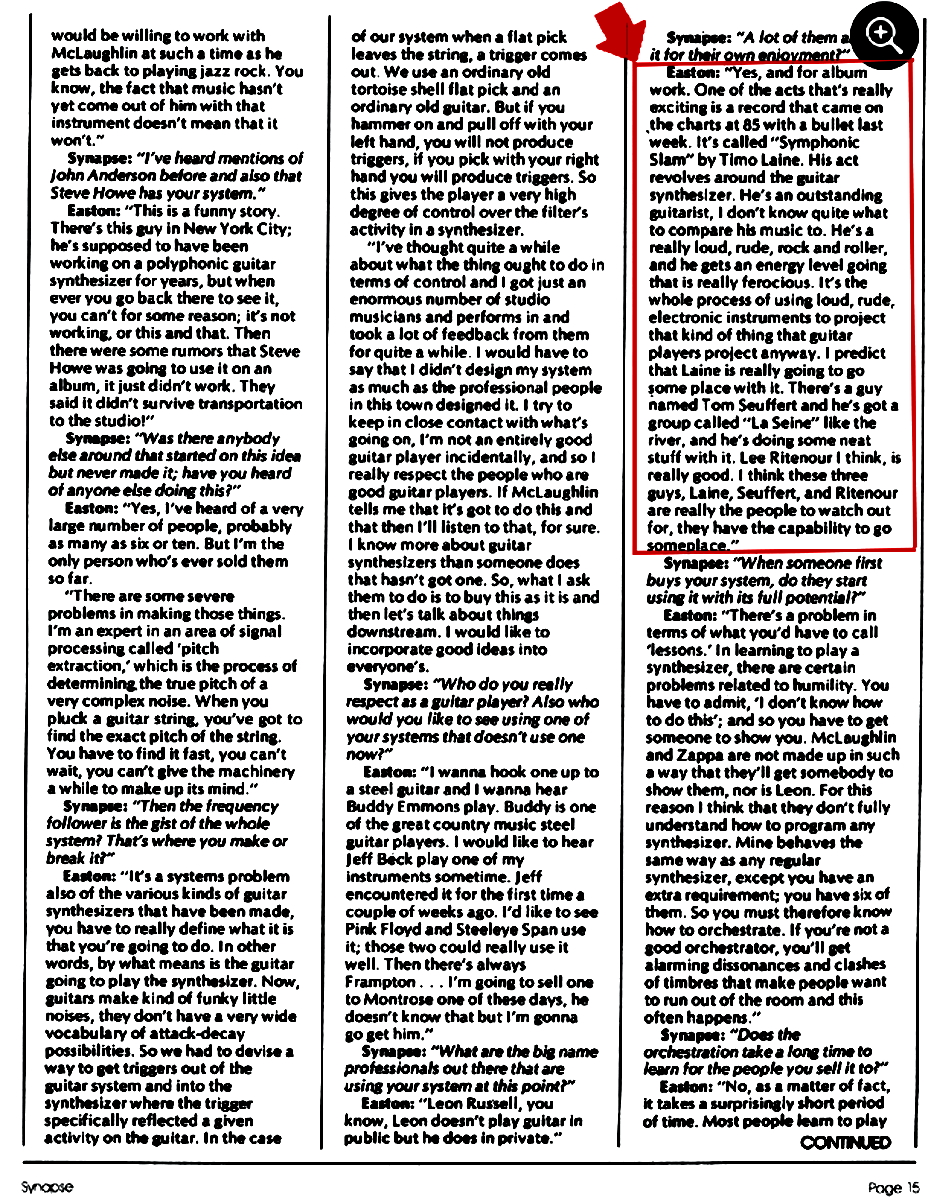 Bob Easton 360 Systems