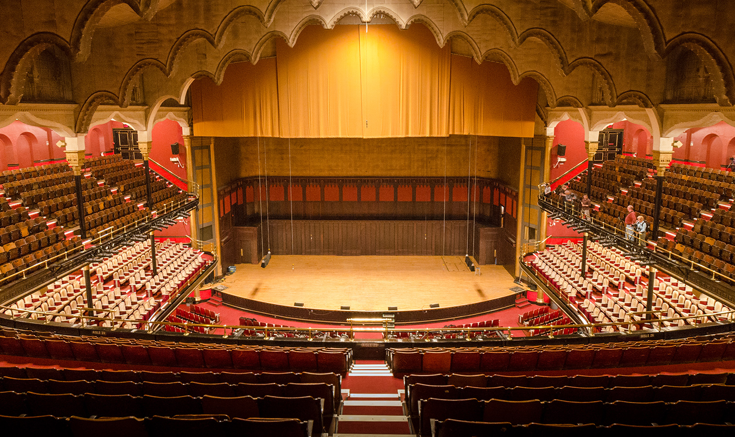 View of Massey Hall stage